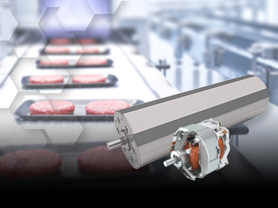 Stainless Steel washdown motor for Food and Beverage applications